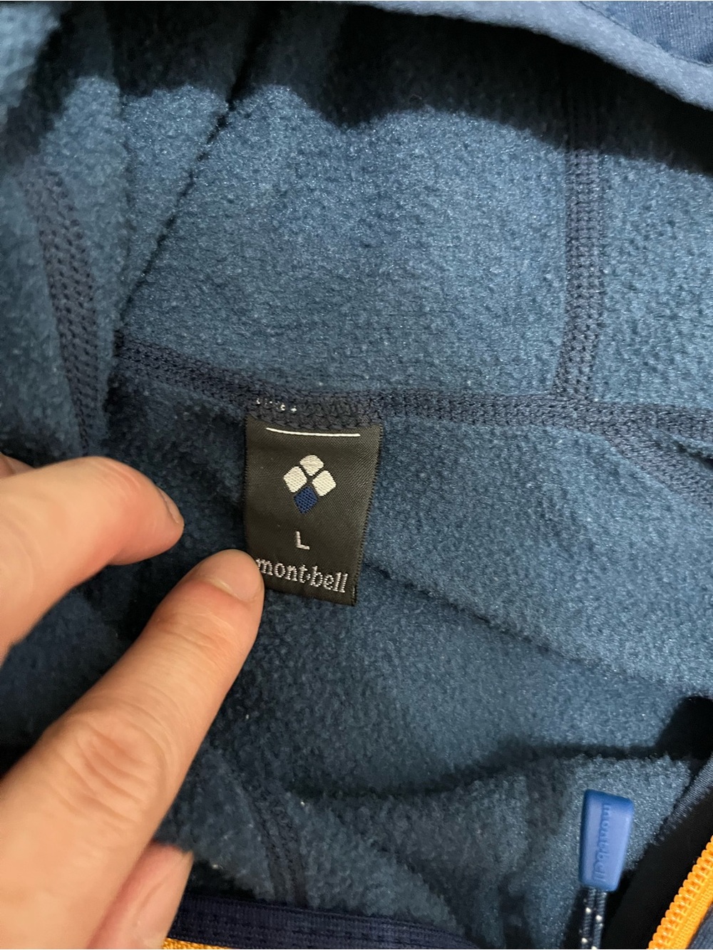Montbell Men's Blue Hooded and black pullover bundle 2 set - Picture 5 of 6